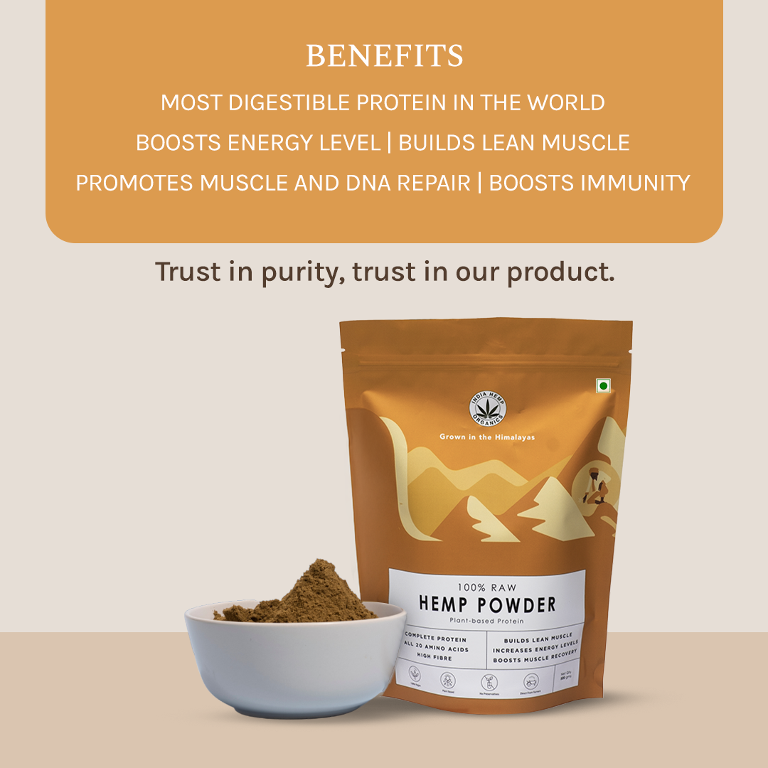 India hemp Organics Hemp Protein Powder 1kg