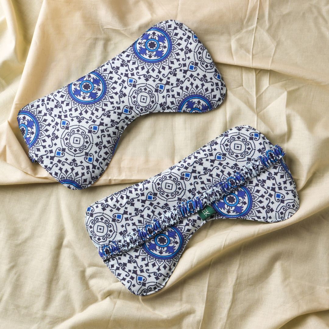 Ecokari Bamboo Printed Eye mask Set