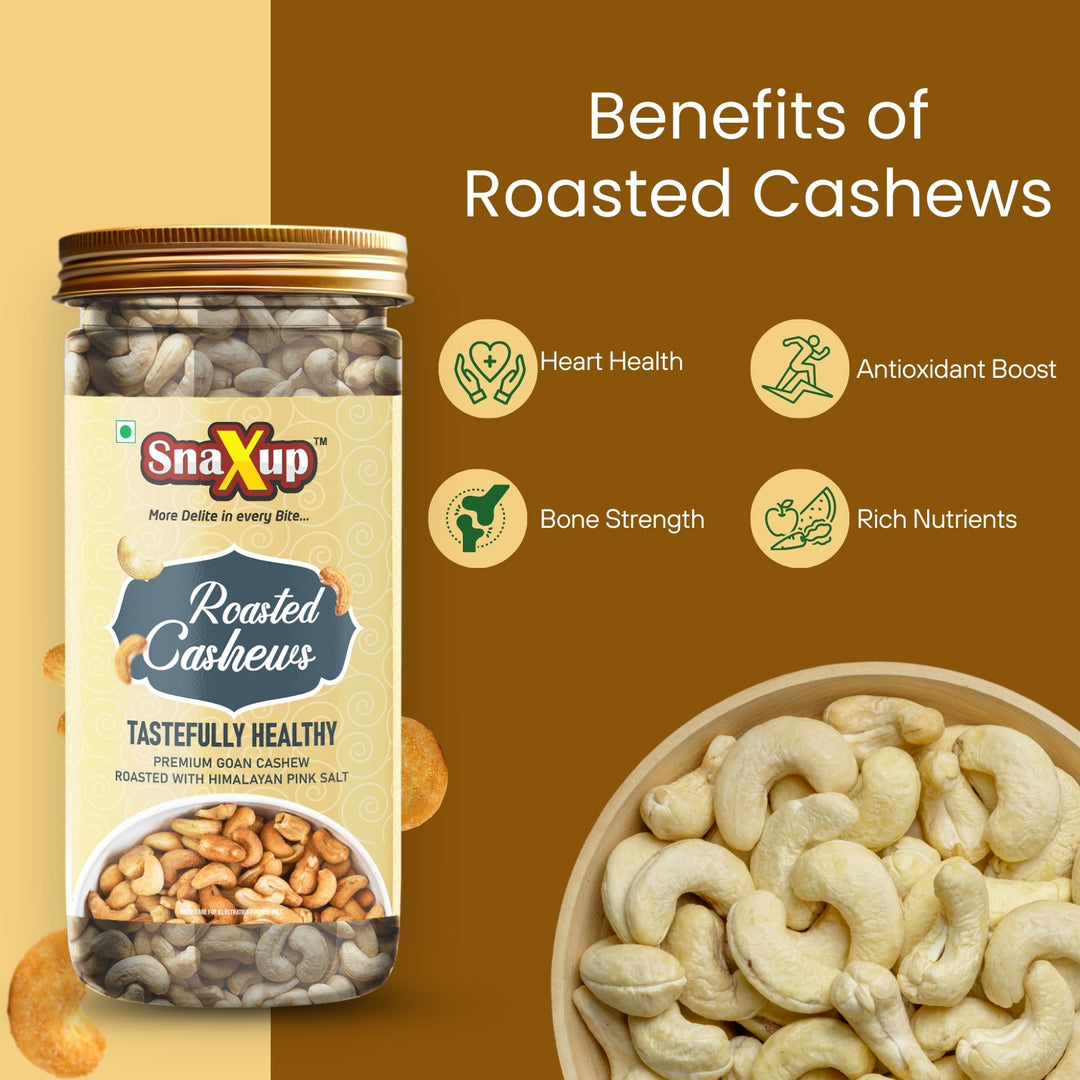 Snaxup Roasted Cashews