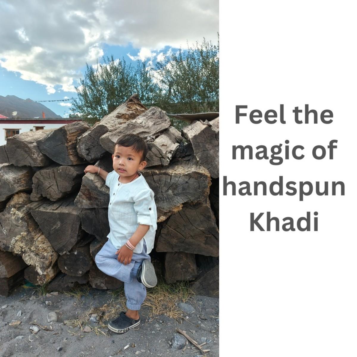 100% Handspun Khadi Cotton Comfort Joggers' - For Him and For Her