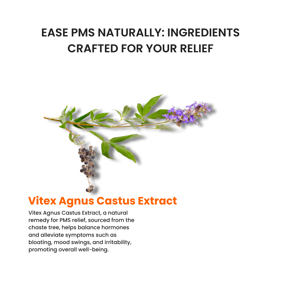 PMS Relief Oral Strips | Soothe Cramps, Bloating, and Mood Swings