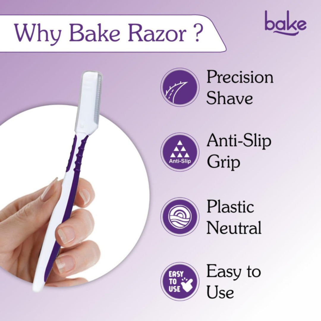 Reusable Face Razor for Women Facial Hair - Pack of 3