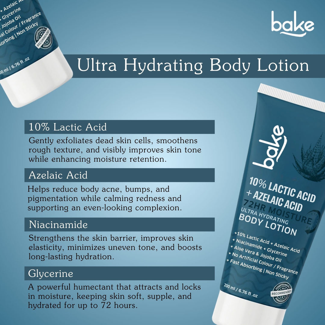 10% Lactic + Azelaic Acid Body Lotion SPF 30 PA+++