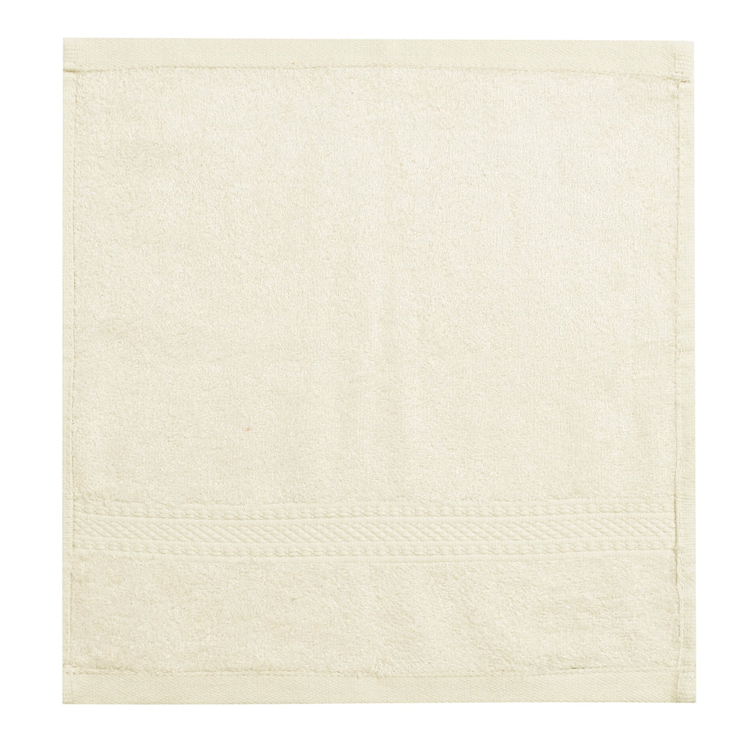 Bamboology Trends Bamboo Fabric Face Towel Gray/White | Pack Of 2