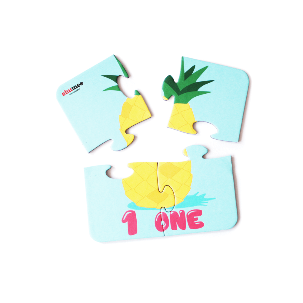 Shumee Fruit Puzzle - Set Of 6 Puzzles