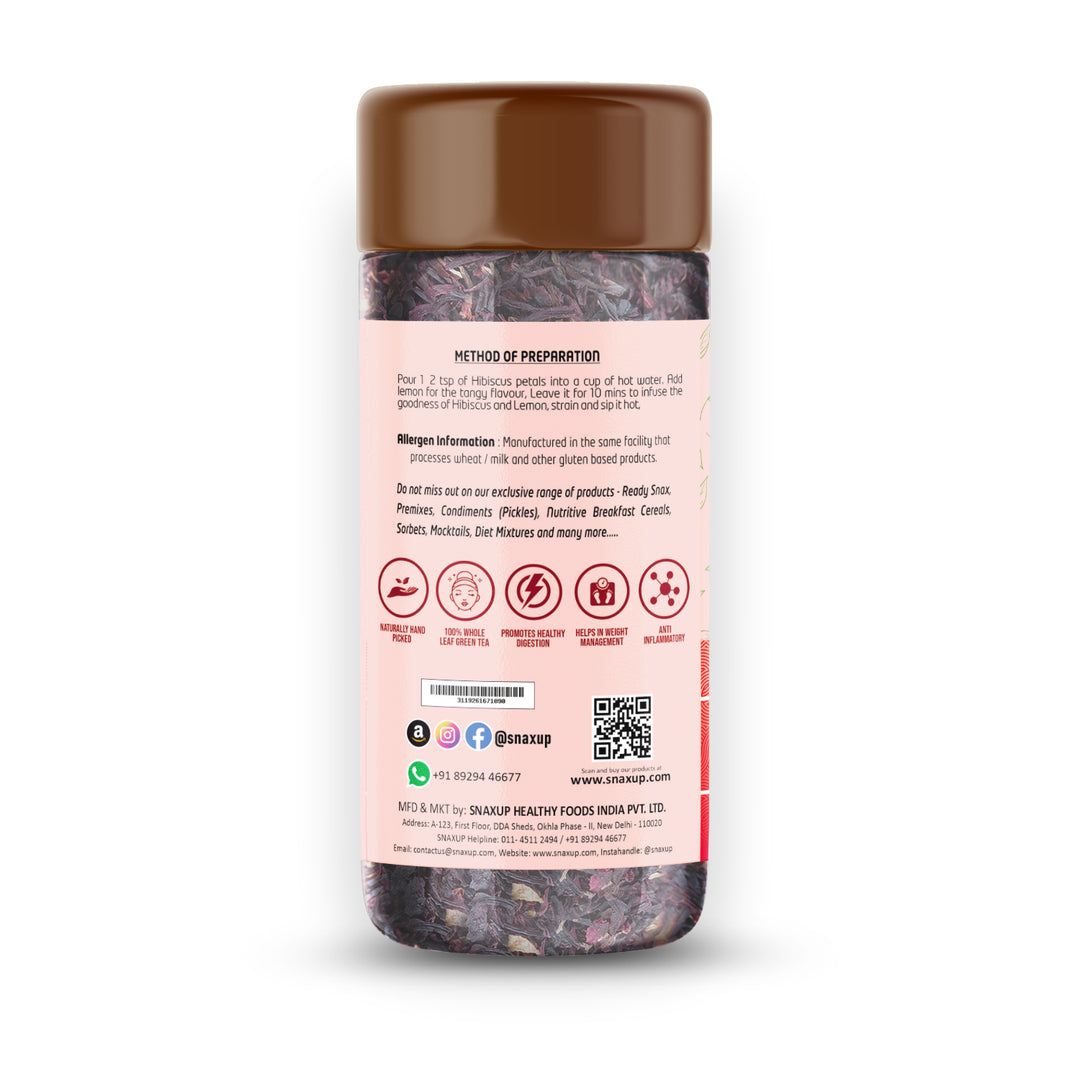 Snaxup Hibiscus Flower Tea