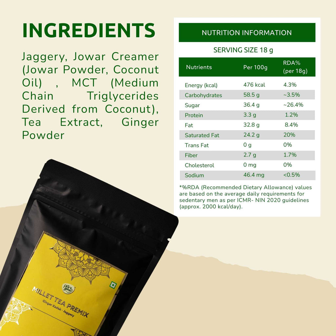 Plant yum Millet Tea Premix