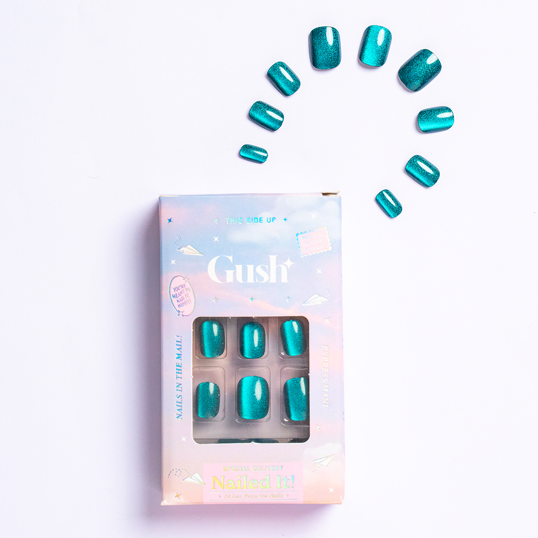 Deep Sea Siren | Medium Square, Press-On Nails