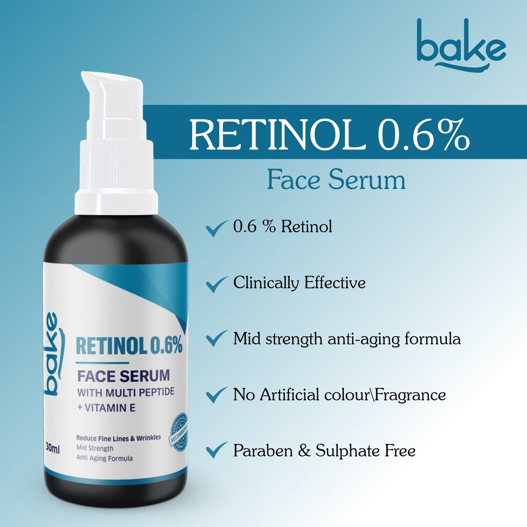0.6% Retinol Serum with Multi Peptides