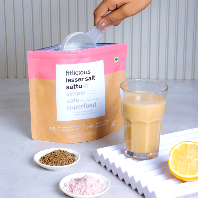 Fitlicious Lesser Salt Sattu