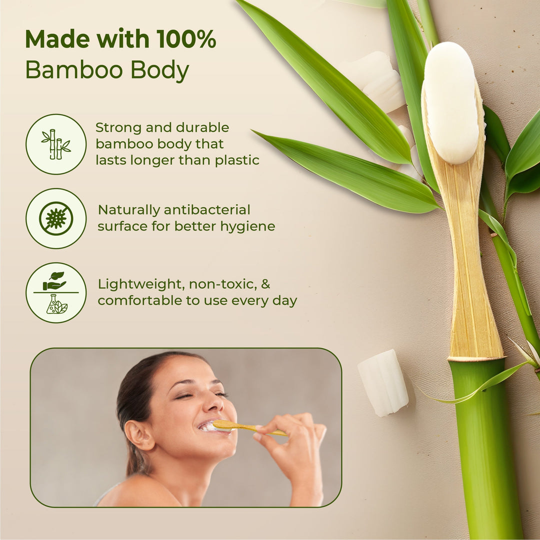 Dencrus Nano Bamboo Toothbrushes