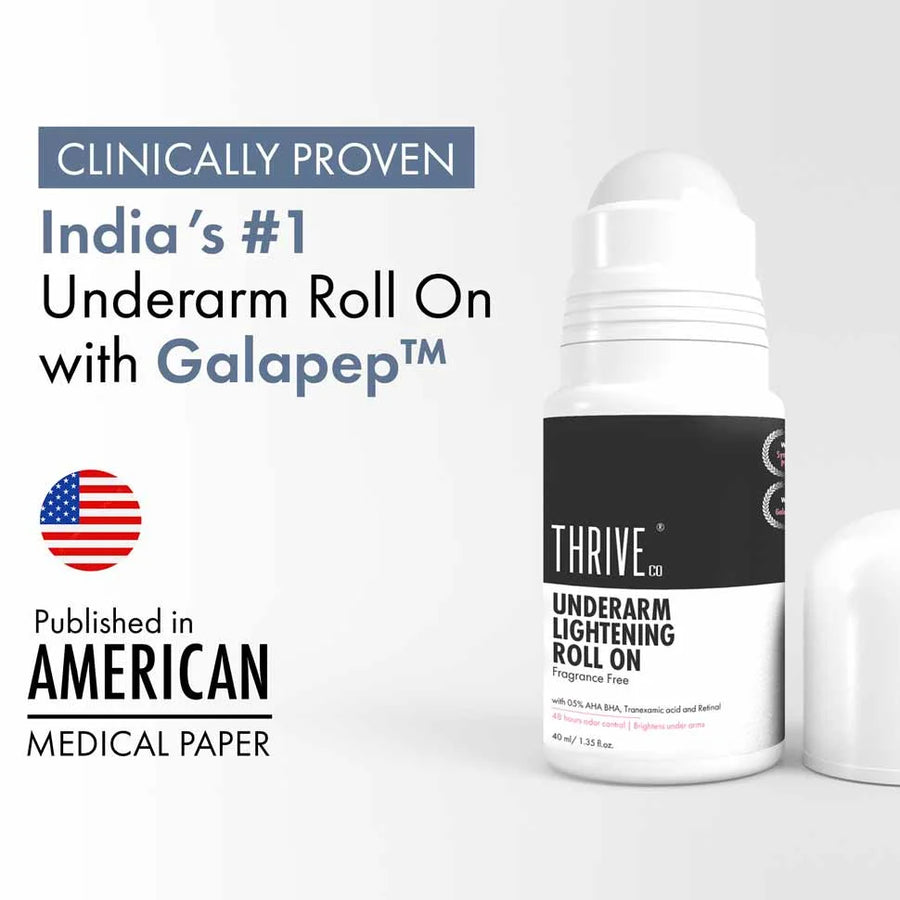 ThriveCo Underarm Lightening Roll on, 40ml