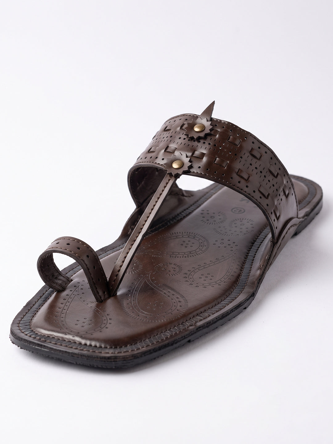 Raajtilak Brown Kolhapuri Chappal