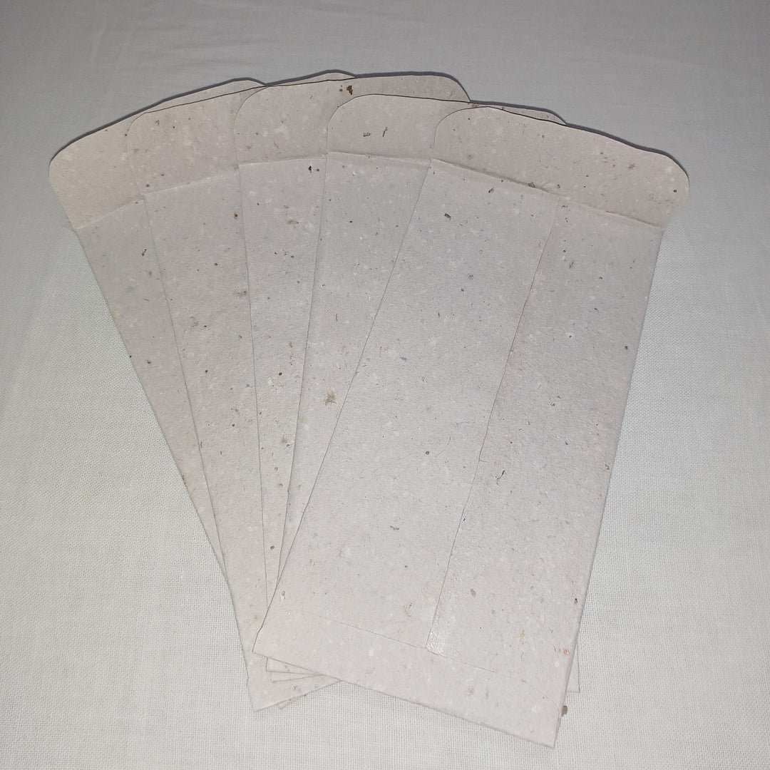 Code Effort Mailer Envelopes, Grey | Recycled Paper | Pack of 5