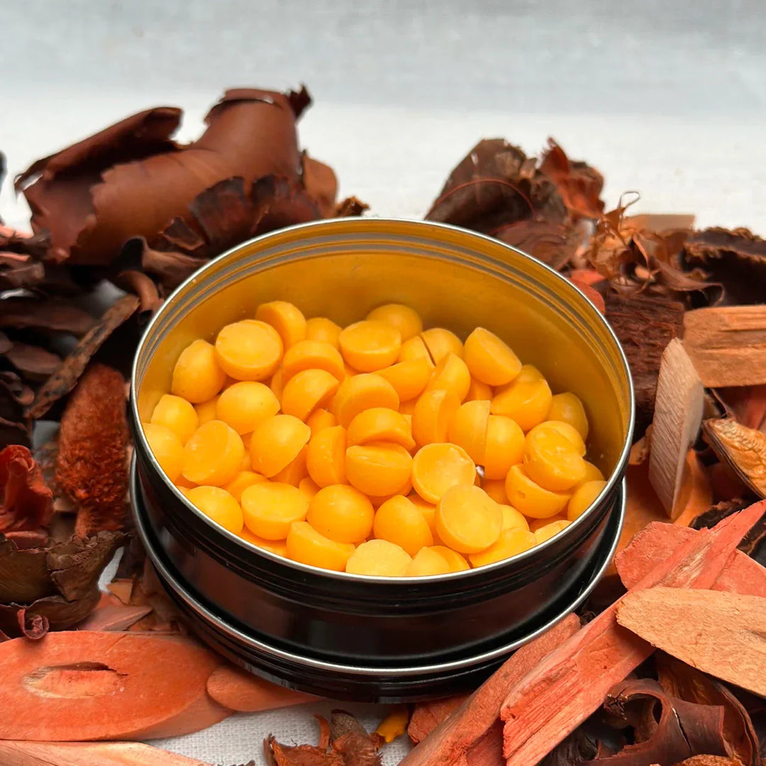 Pravaah Mandarin Currant Wax Melt Beads  | Handmade in Pure Soy Wax