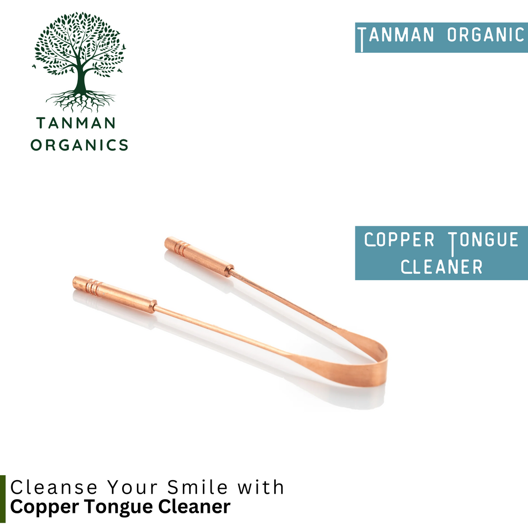 Tanman Organics Copper Tongue Cleaner