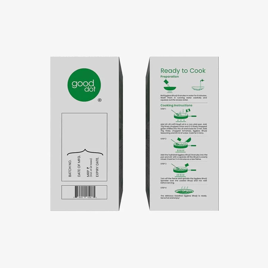 GoodDot Eggless Bhurji Kit (Pack of 4)