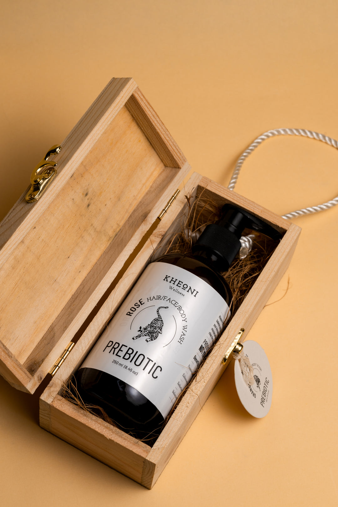 Kheoni Prebiotic Rose | 3-in-1 Hair, Face & Body Wash