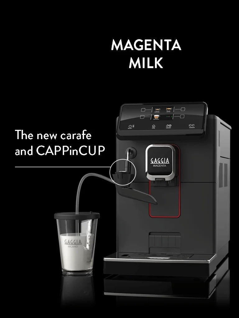 Gaggia Magenta Milk - One Touch Cappuccino Beans & Grounds powder Coffee Machine