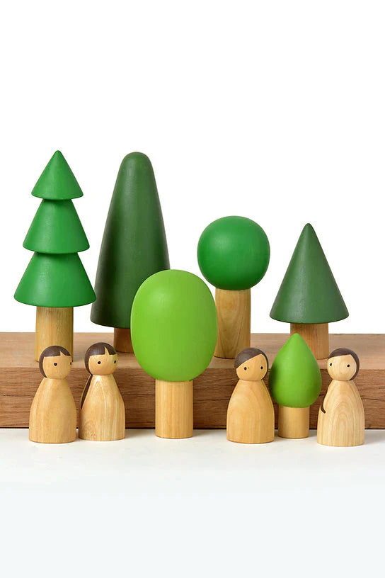 BIRCH & BUG Evergreen Forest Trees