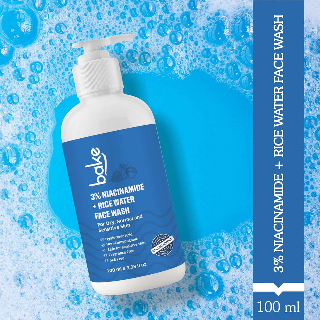 3% Niacinamide Face Wash with Rice Water