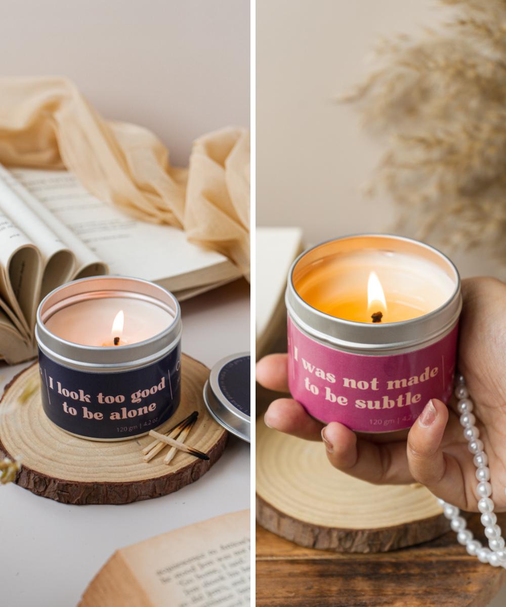 Tin Candle Bundle (Set of 2)