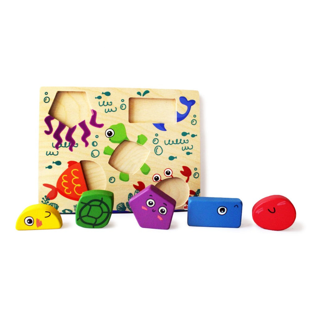 Shumee Under the Sea Shape Puzzle Set