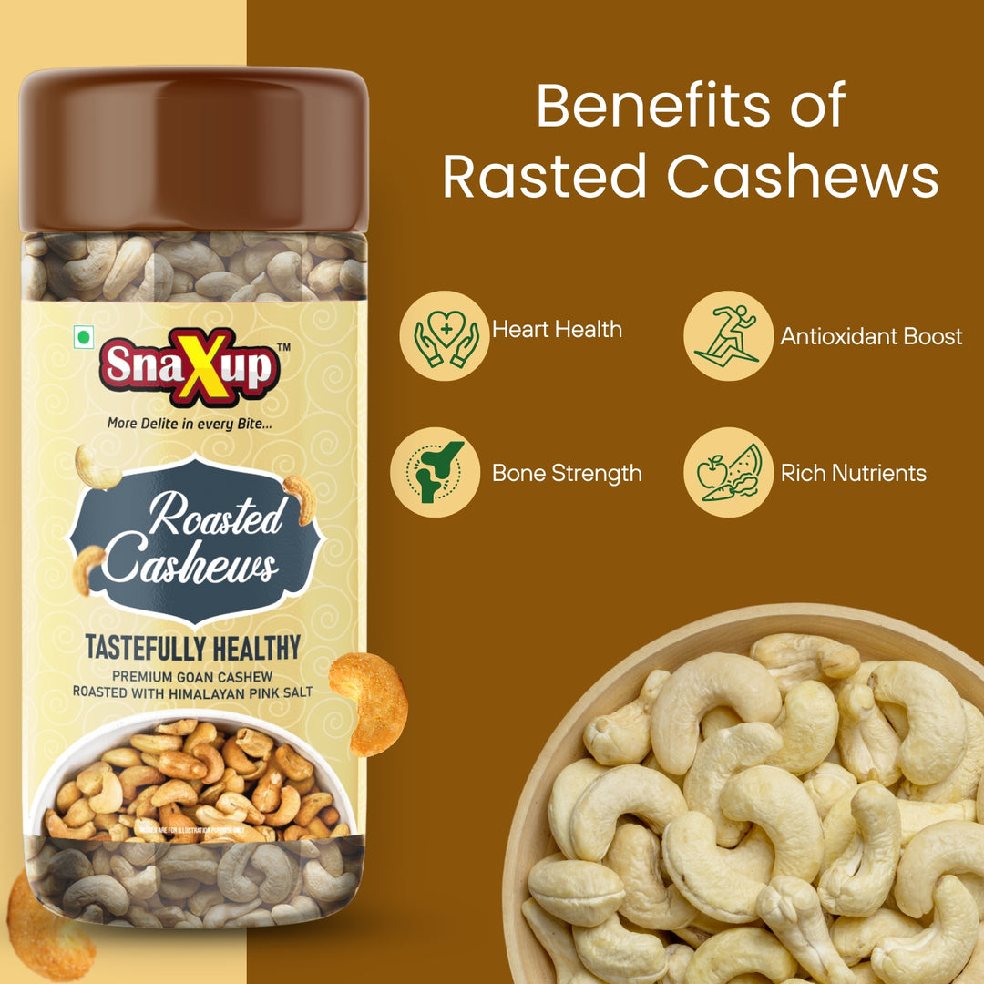 Snaxup Roasted Cashews