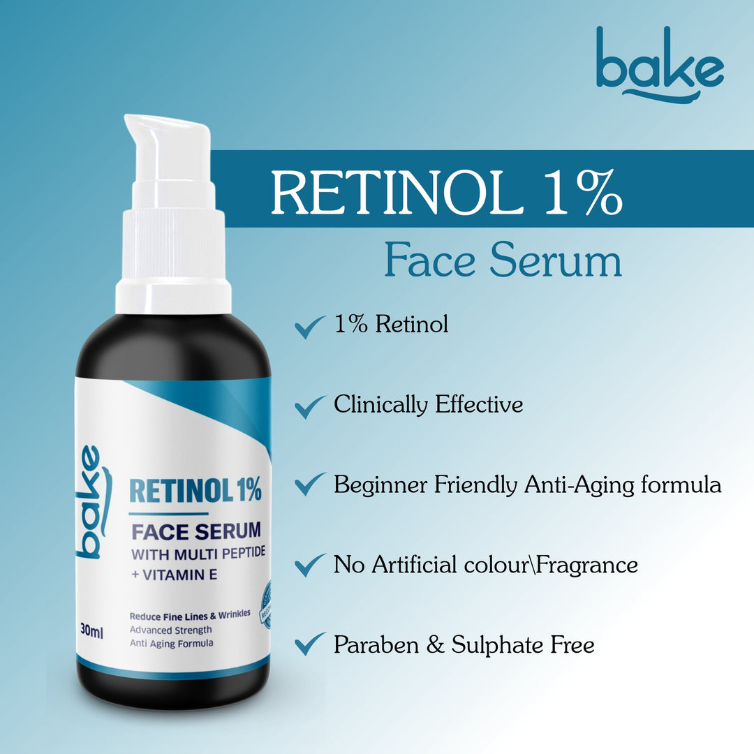 1% Retinol Serum with Multi peptides