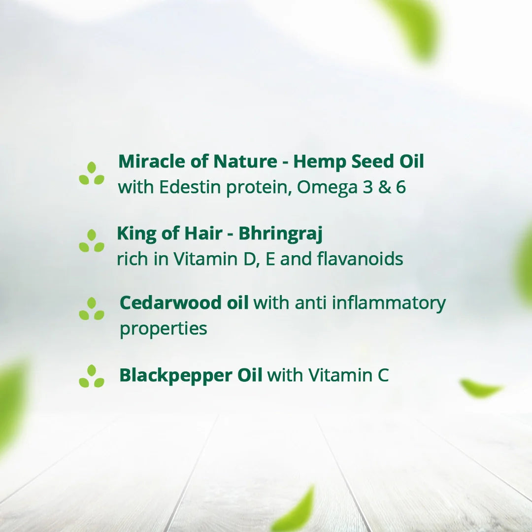 Hampa Wellness Bhringraj Hair Oil