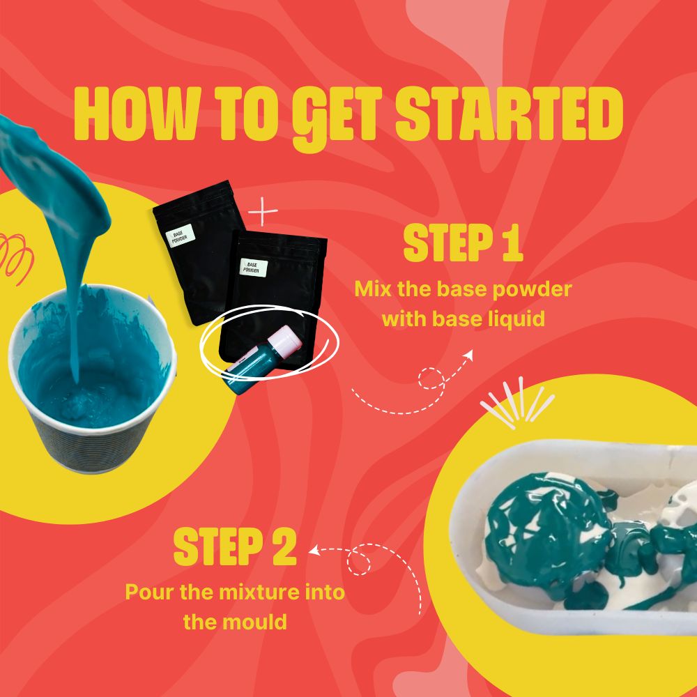 DIY Jesmonite Tea Light Candle Holder Kit