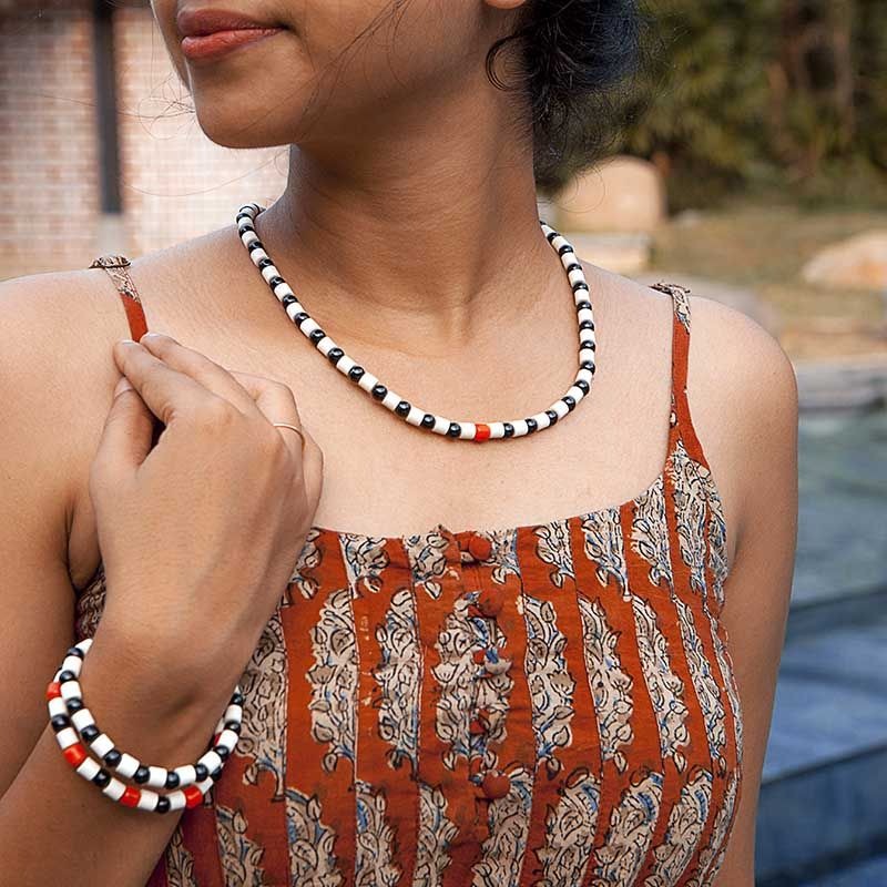 KHEONI Probiotics Ceramic Therapeutic Necklace