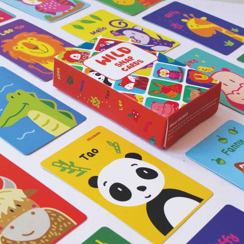 Shumee Forest Animal Snap Cards