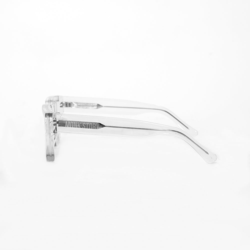 Monkstory MonkStory Runway Acetate Unisex Sunglasses - Nerdy Tranparent