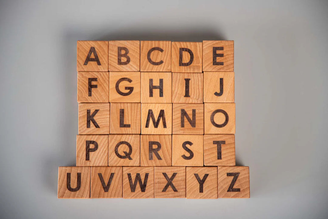 BIRCH & BUG Learning Blocks Set of 26