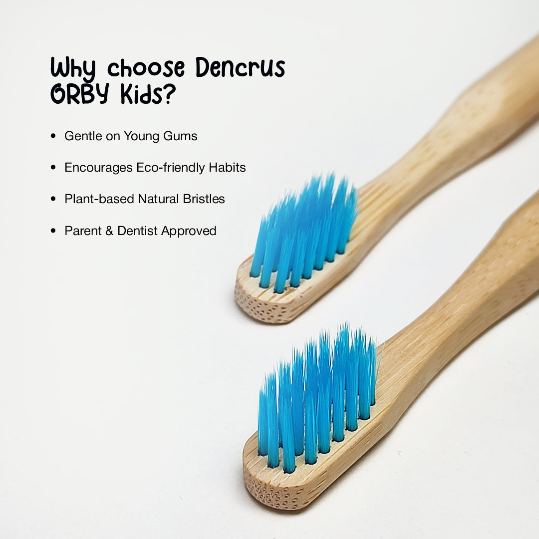 Dencrus Orby Kids Bamboo Toothbrush