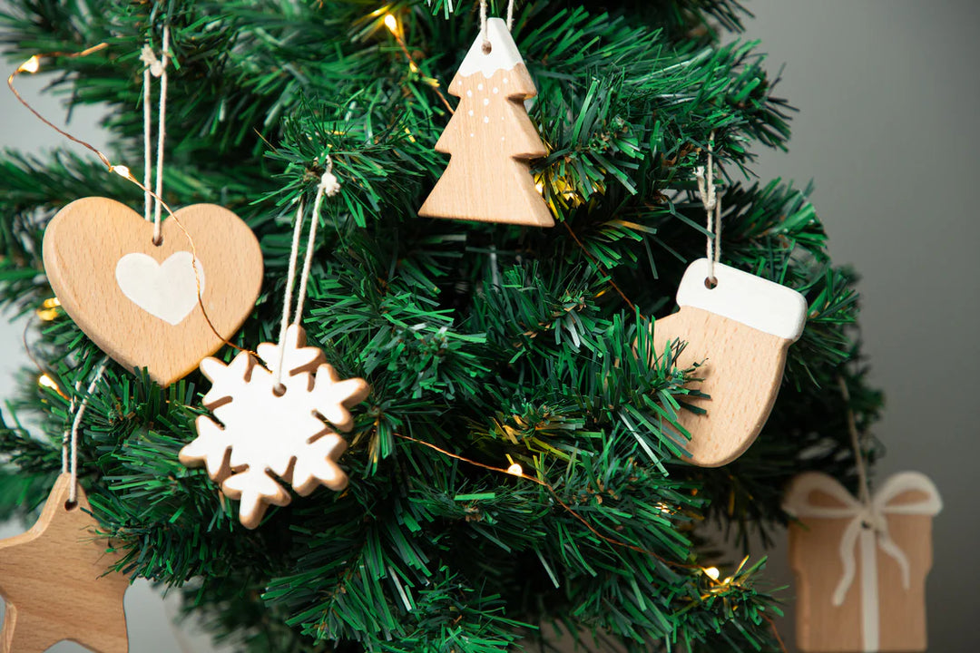 BIRCH & BUG Christmas Ornaments Set of 6