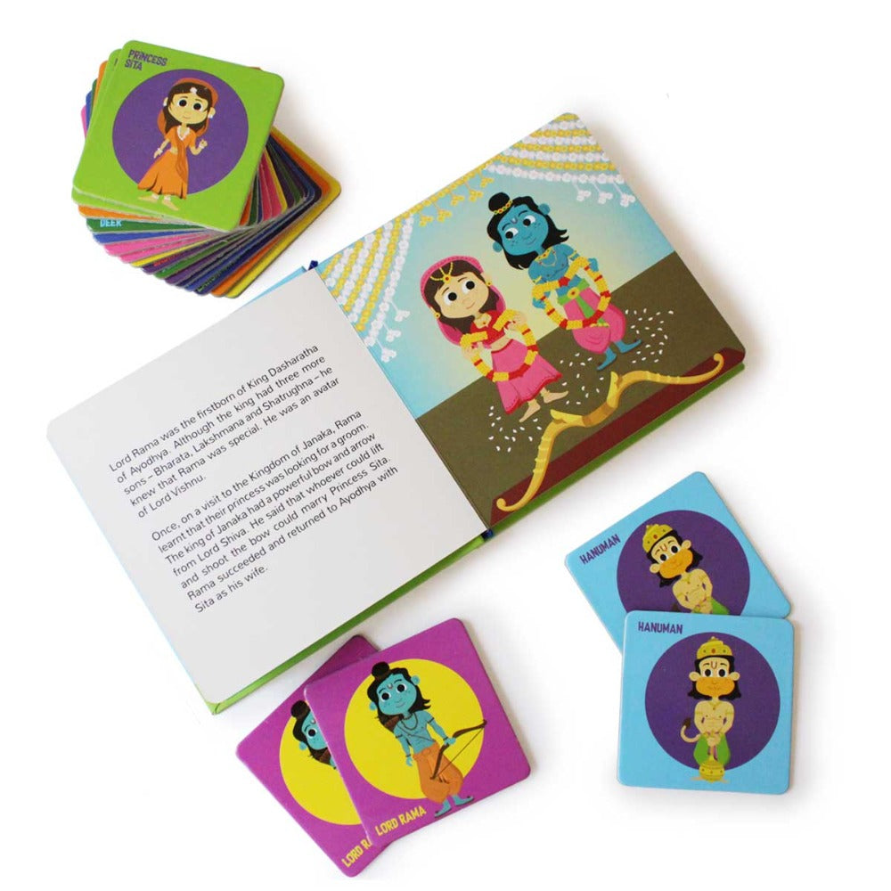Shumee Ramayana Memory Game and Book