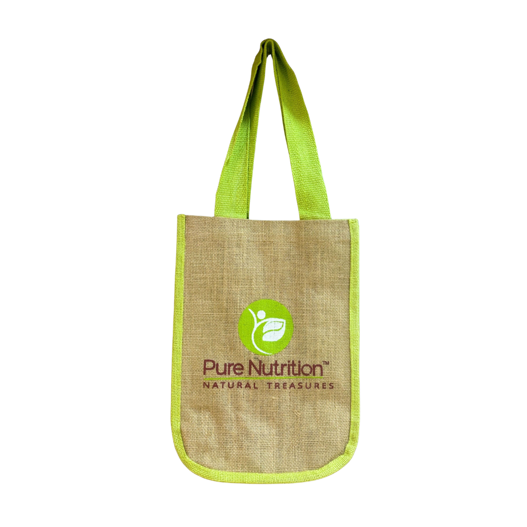 Eco-Friendly Reusable Jute Bag Durable Shopping & Gifting Tote