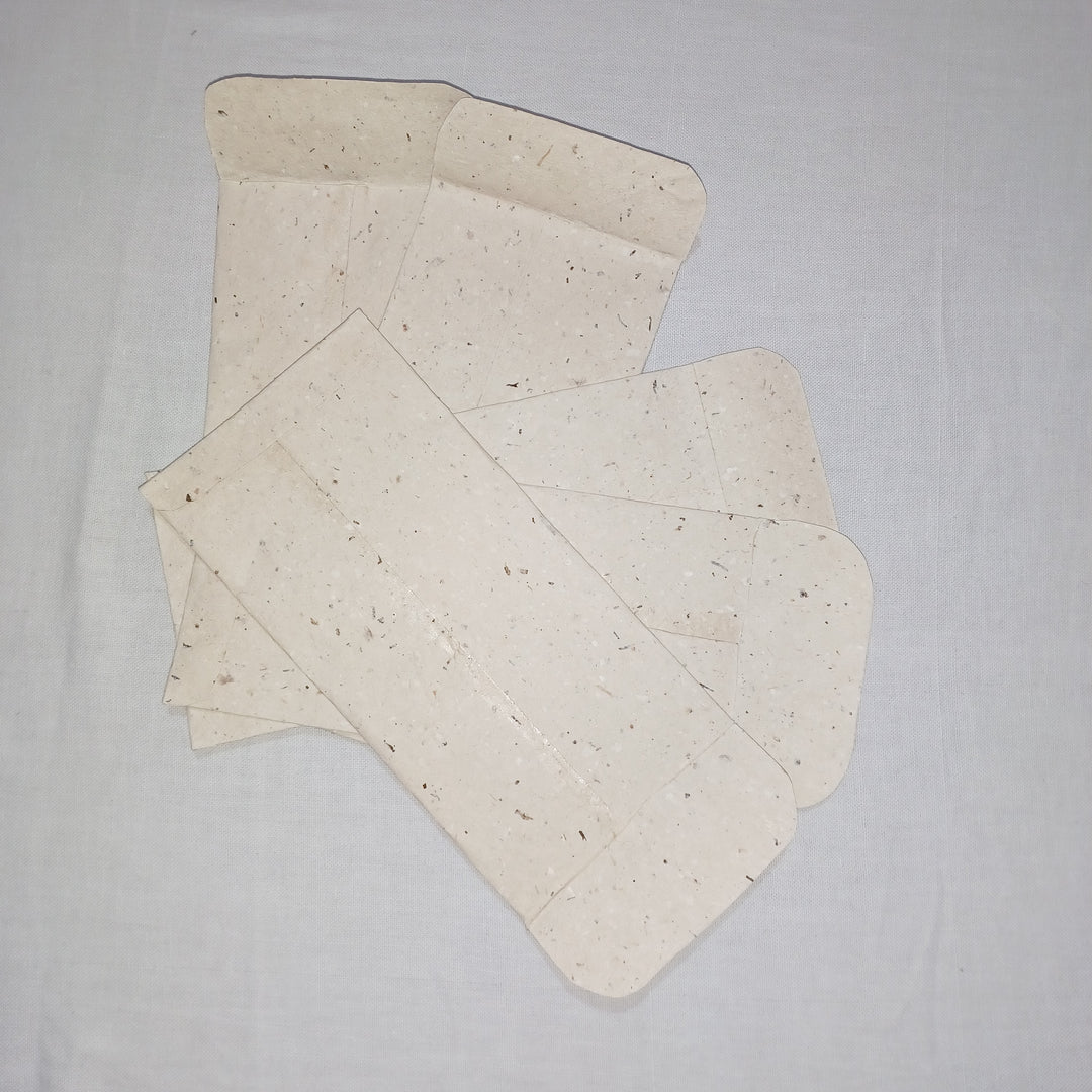 Code Effort Mailer Envelopes, Cream | Recycled Paper | Pack of 5