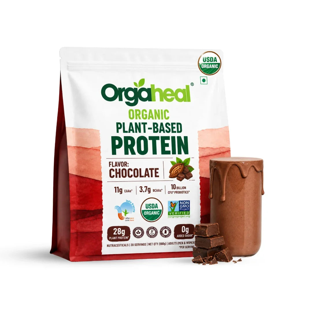 Organic Plant Based Protein Powder Chocolate