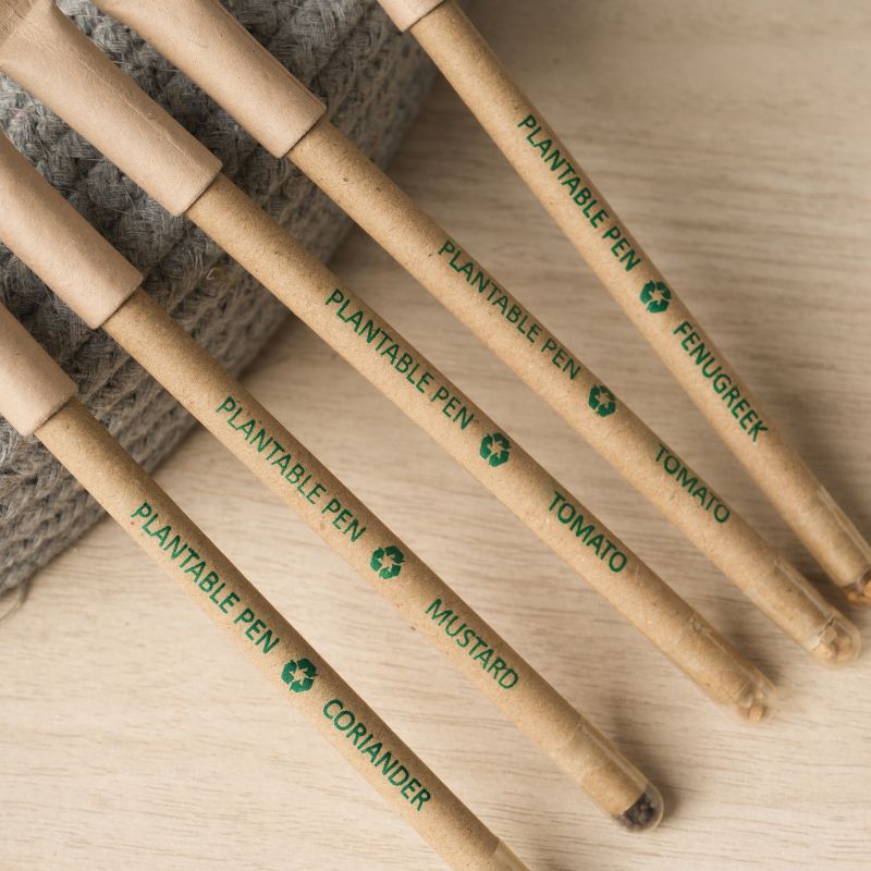 Ecokari Kraft Paper Plantable Seed Pens - Set
