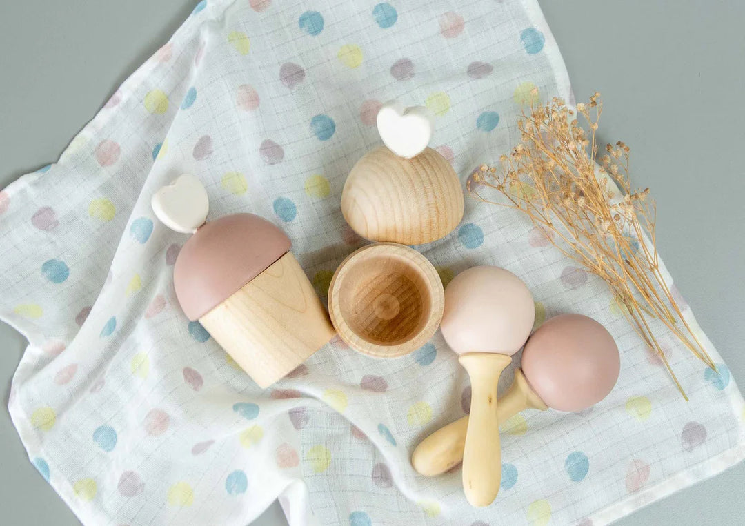 BIRCH & BUG Keepsake Cupcake Set of 2