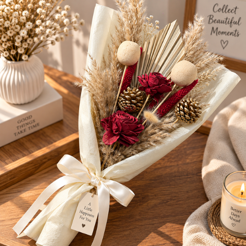 Grande Prairie – 50-Inch Pampas Flower Bouquet