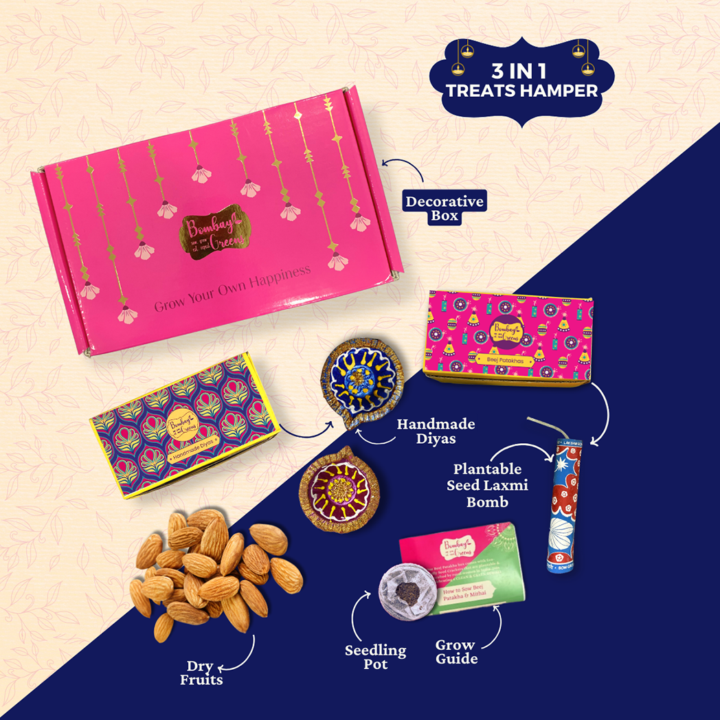 Bombay Greens 3 in 1 Treats Hamper