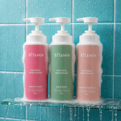 Bitamin Body Wash Pack of 3 (400ml)