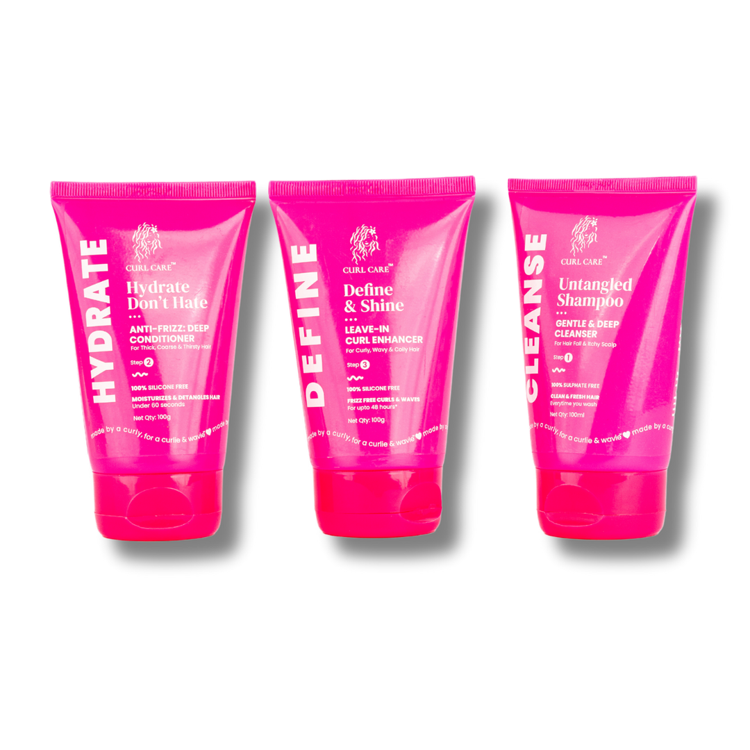 Curl Care 3 Step Curl Routine - Set of 3