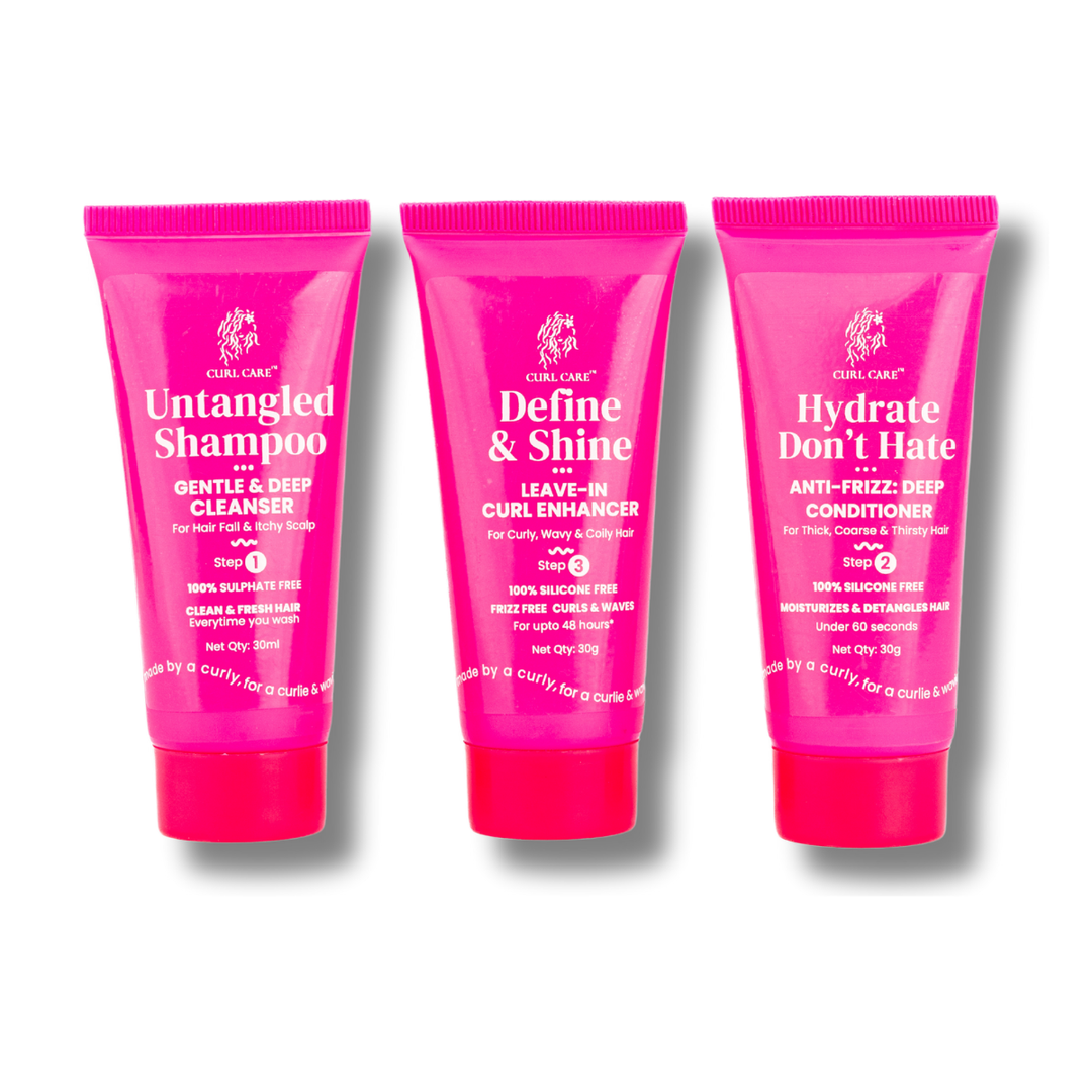 Curl Care 3-step Curl Routine Minis 30g
