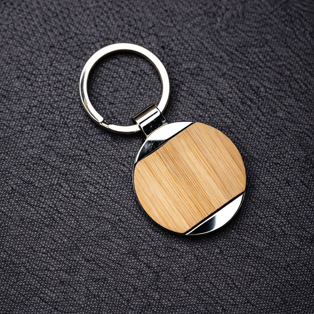 Sustainable Bamboo Keychains | Personalized Eco-Friendly Accessories