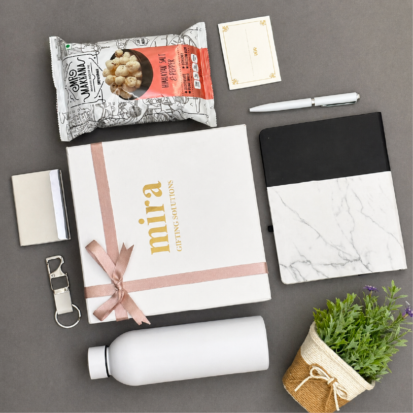 MiRa Gifting Solutions - Clean & Classic Essentials Set | Rakhi Hamper